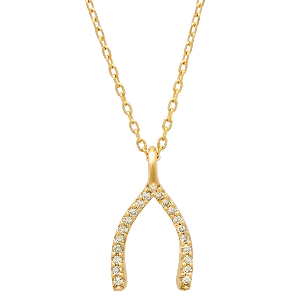 Personalised 14ct Gold Circle Necklace – Charlotte Mari