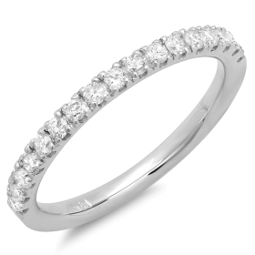 0.33 ct Diamond Wedding Ring on 14K Gold
